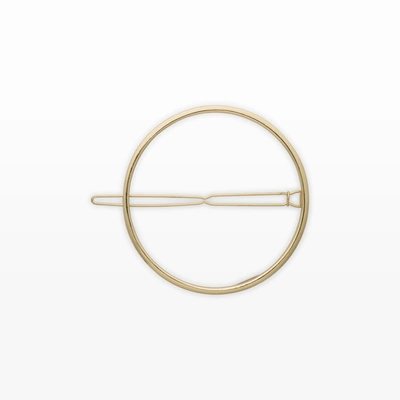 Club Monaco Gold Ring Hair Barrette