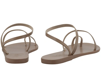 Ancient Greek Sandals Apli Eleftheria In Cappuccino