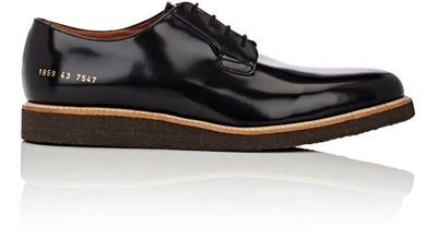 Common Projects Wedge-sole Derbys In Black