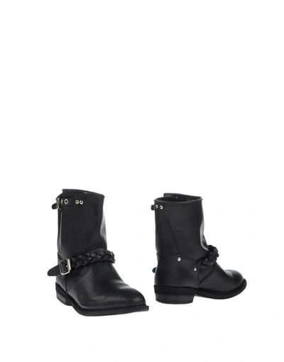 Golden Goose Ankle Boots In Black