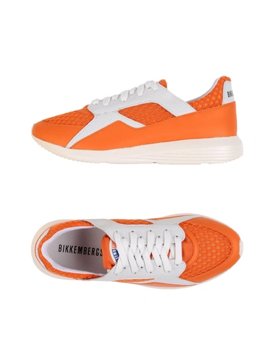 Bikkembergs Low-tops & Sneakers In Orange