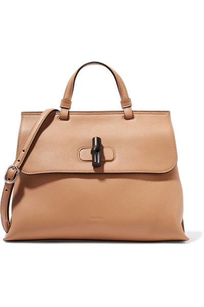 Gucci Textured-leather Shoulder Bag