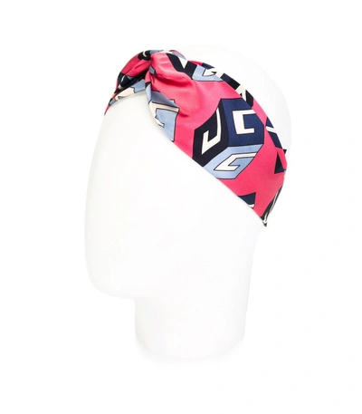 Shop Gucci Multicolor 'wallpaper' Print Headband