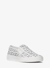 MICHAEL MICHAEL KORS Keaton Perforated Leather Slip-On Sneaker,43T6KTFP2L1750