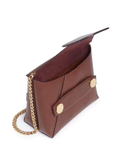 Shop Stella Mccartney 'stella Popper' Small Double Envelope Shoulder Bag