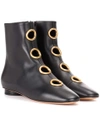 VALENTINO GARAVANI Valentino Garavani leather ankle boots