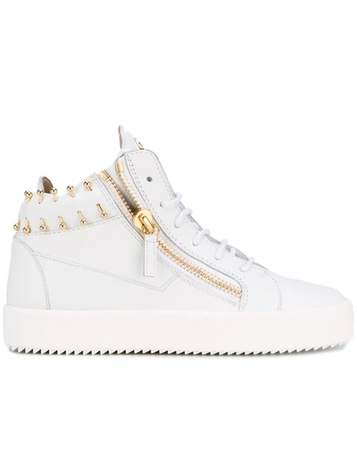 Giuseppe Zanotti Kriss Pierced Hi-top Sneakers