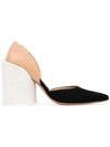 JACQUEMUS JACQUEMUS - CHUNKY HEEL POINTED PUMPS ,172FO0312096104