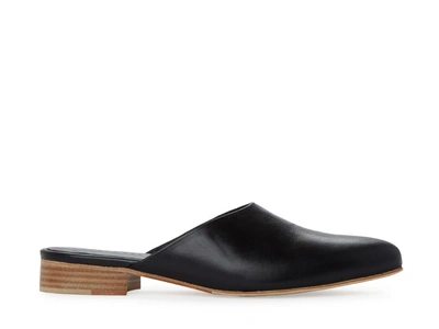 Freda Salvador Lay Mule - Black Calf