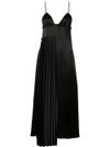 OFF-WHITE pleated dress,OWDB023S17239015