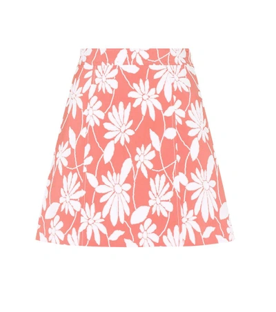Miu Miu Exclusive To Mytheresa.com - Jacquard A-line Skirt In Pink