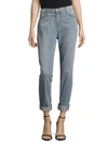 J BRAND Aiden Slouchy Folded-Cuff Jeans