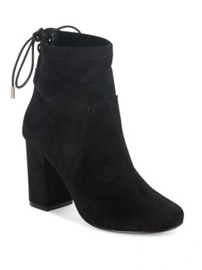 Steve Madden Suede Ankle Boots In Black