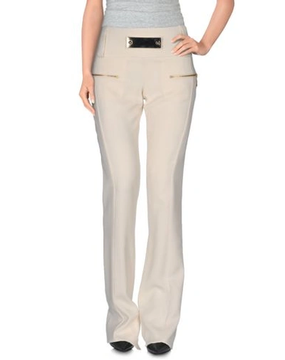Just Cavalli Casual Pants In Ivory