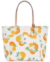 Kate Spade Harding Street Oranges Riley Tote Bag, Orange In Multi