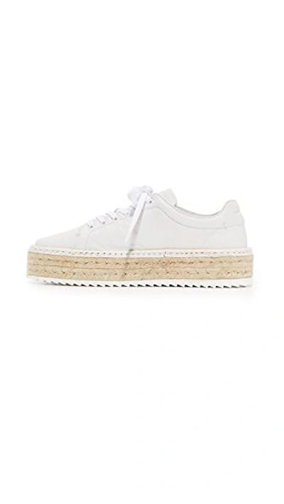 Shop Rag & Bone Kent Espadrille Sneakers In White