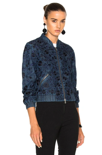 Shop Needle & Thread Wild Meadow Jacket In Blue