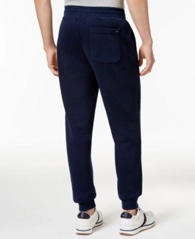 Shop Tommy Hilfiger Men&#039;s Shep Sweatpants  In Navy Blazer