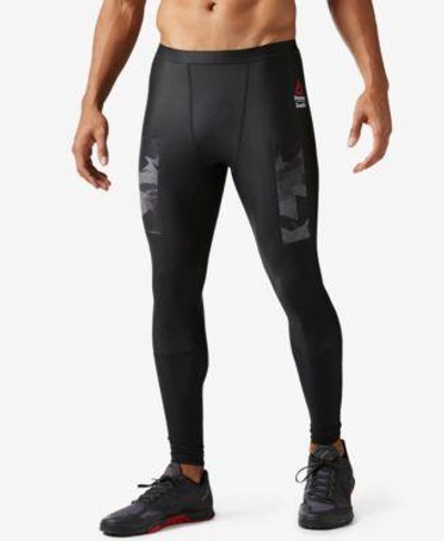 Reebok Crossfit Compression Tight Leggings In Black | ModeSens