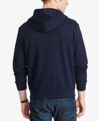 Shop Polo Ralph Lauren Men's Double-knit Bomber Jacket In Polo Black