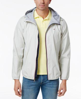tommy hilfiger hooded windbreaker