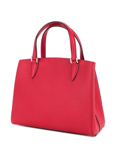 Shop Valextra Small Tote - Red