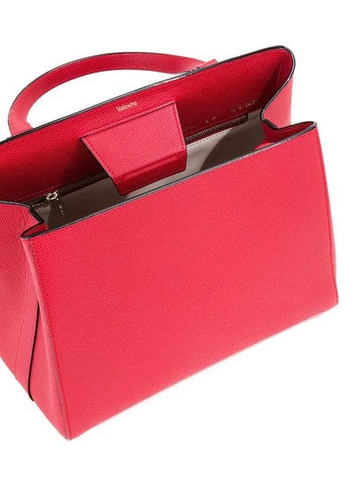 Shop Valextra Small Tote - Red