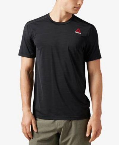 Shop Reebok Men's Speedwick Activchill Training T-shirt In Black
