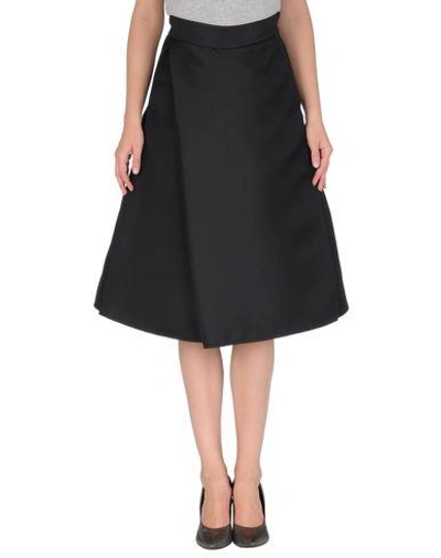Antonio Berardi 3/4 Length Skirt In Black