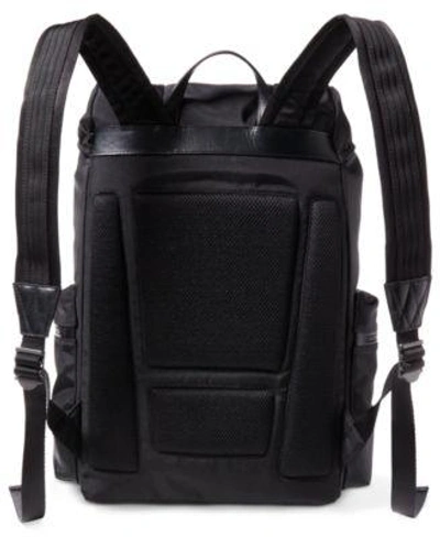 Shop Polo Ralph Lauren Men&#039;s Thompson Drawstring Backpack In Black