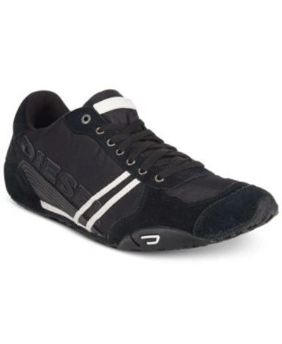 Diesel Men&#039;s Harold Solar Sneakers In Black