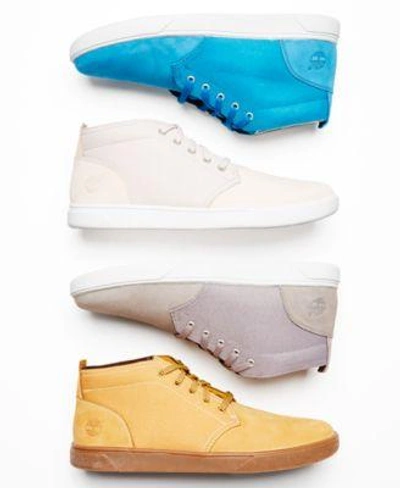 Timberland Men's Groveton Plain Toe Chukka Boots Men's Shoes In Mykonos  Blue | ModeSens