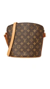 WHAT GOES AROUND COMES AROUND LOUIS VUITTON MONOGRAM DROUOT BAG (PREVIOUSLY OWNED)