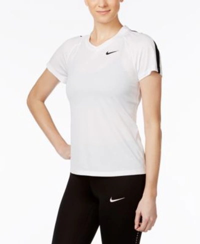 Nike Dry Academy Soccer Top In White