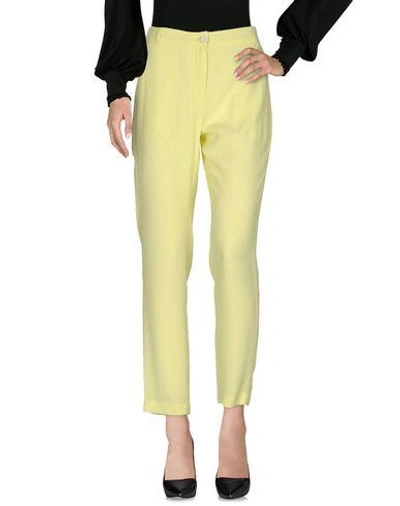 Shop I'm Isola Marras Casual Pants In Yellow