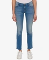 TOMMY HILFIGER Tommy Hilfiger Greenwich Air Blue Wash Ripped Straight-Leg Jeans, Only at Macy&#039;s
