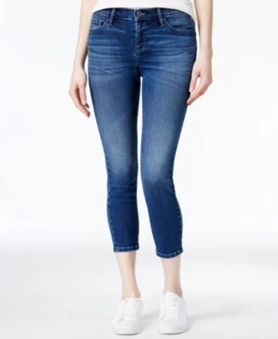 Tommy Hilfiger Greenwich Cropped Skinny Jeans, Only At Macy&#039;s In Ink Blue