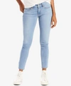 LEVI'S 711 COOL MAX SKINNY ANKLE JEANS