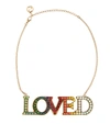 GUCCI Loved embellished necklace,P00256215