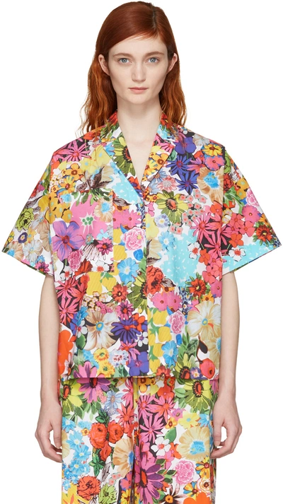 Ports 1961 Floral Print Shortsleeved Shirt