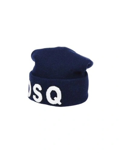 Dsquared2 Hat In Dark Blue