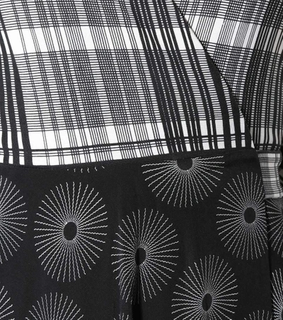 Shop Diane Von Furstenberg Silk Wrap Dress In Black