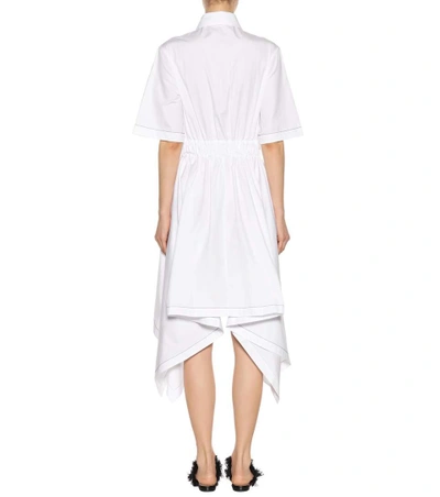 Shop Jw Anderson Cotton Dress In White