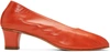 MARTINIANO Red High Glove Heels