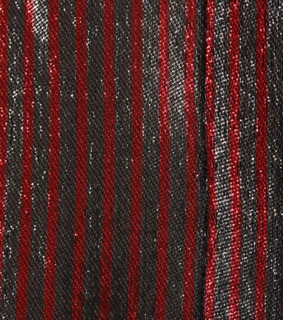 Shop Haider Ackermann Wool And Silk Striped Shirt In Phoeeix Gue