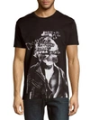 DSQUARED2 Graphic Printed Crewneck Cotton Tee