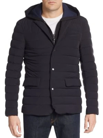 Mackage Quilted Down Jacket In Black