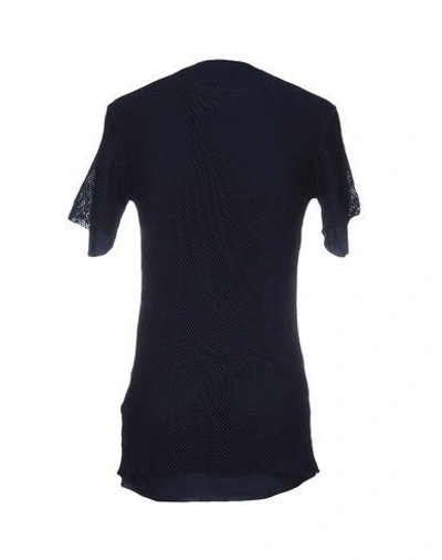 Shop Alexandre Plokhov T-shirt In Dark Blue