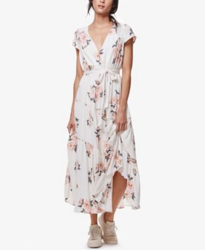 Shop Free People All I Got Printed Maxi Dress In Ivory Combo