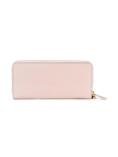 Shop Michael Michael Kors Continental Wallet In Pink